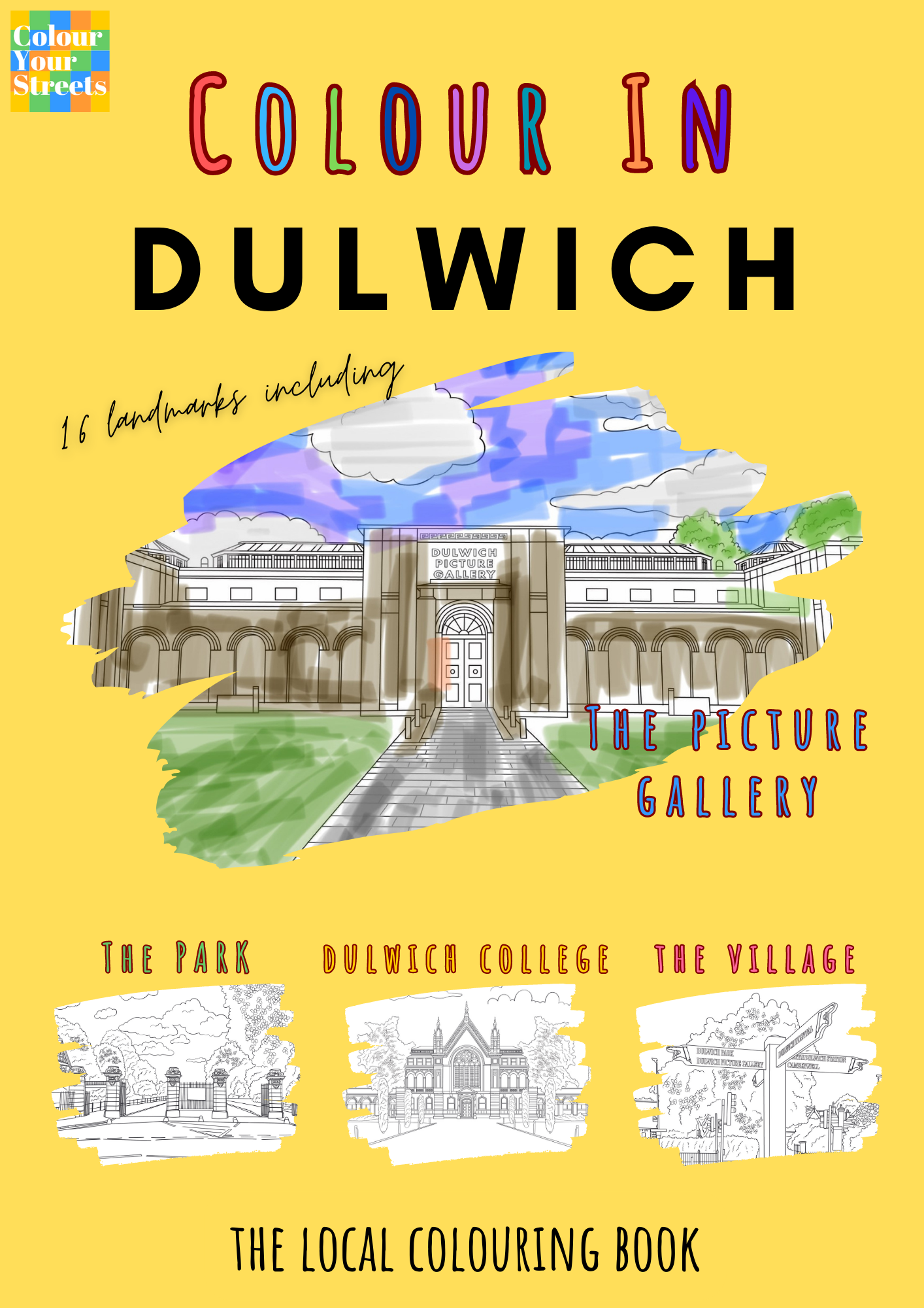 Dulwich Colouring Book (A4)