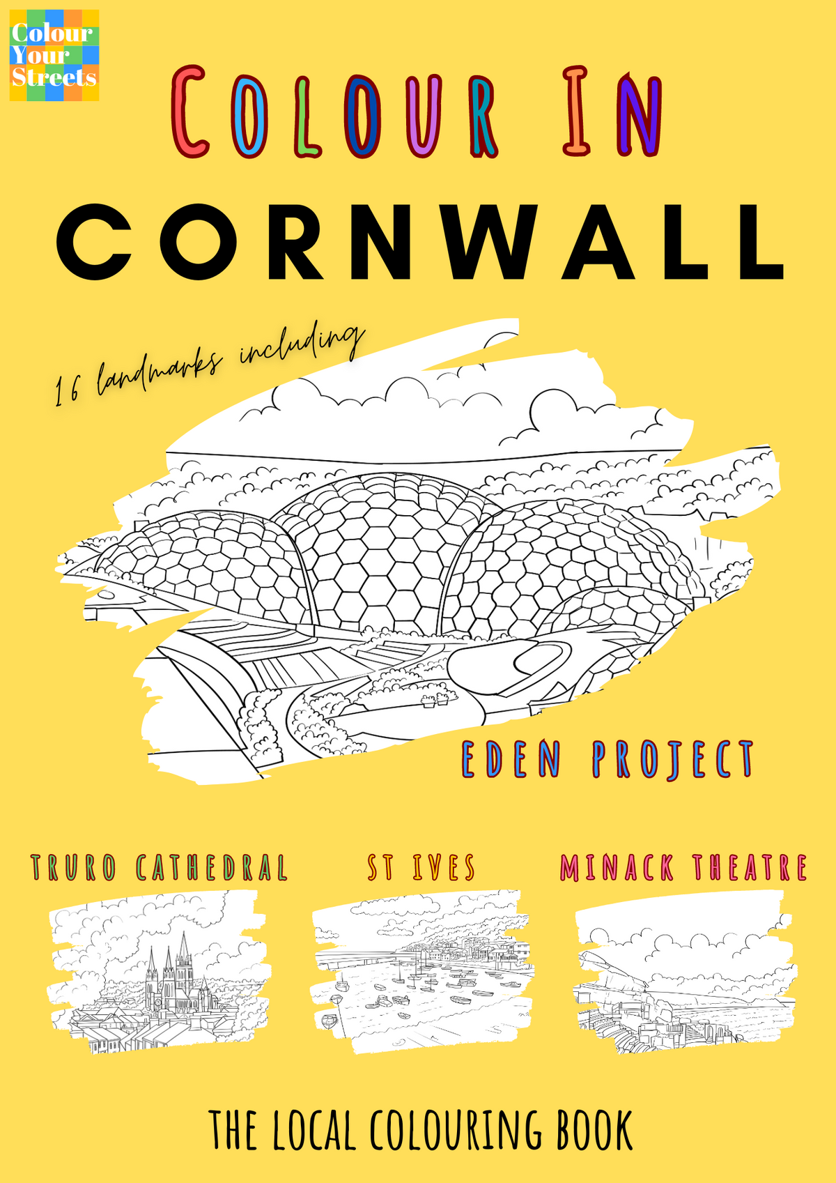 Cornwall Colouring Book