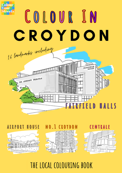 croydon colouring book