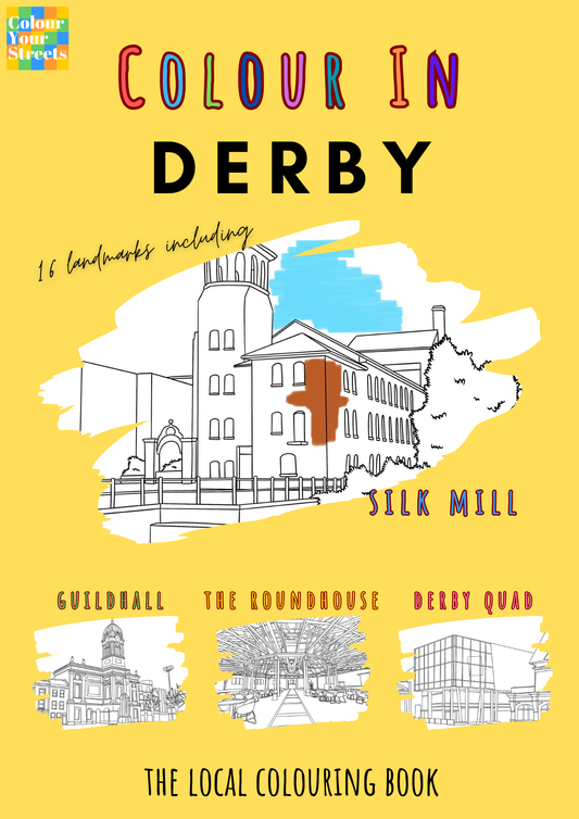 Derby Colouring Book (A4)