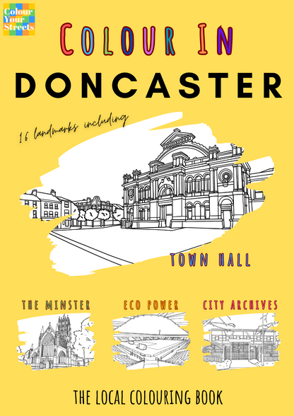 Doncaster Colouring Book (A4)