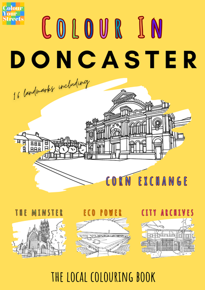 Doncaster Colouring Book (A4)