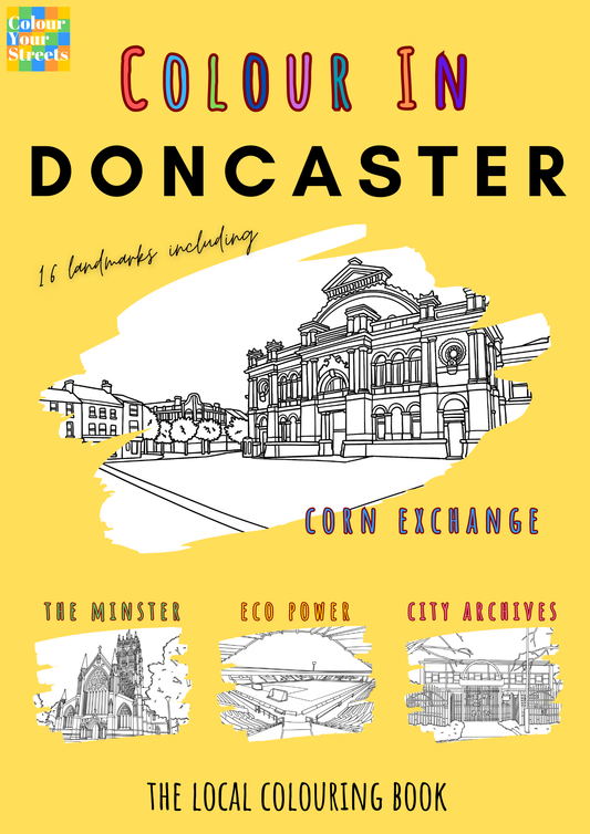 Doncaster Colouring Book (A4)