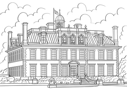 Dorset Colouring Book (A4)
