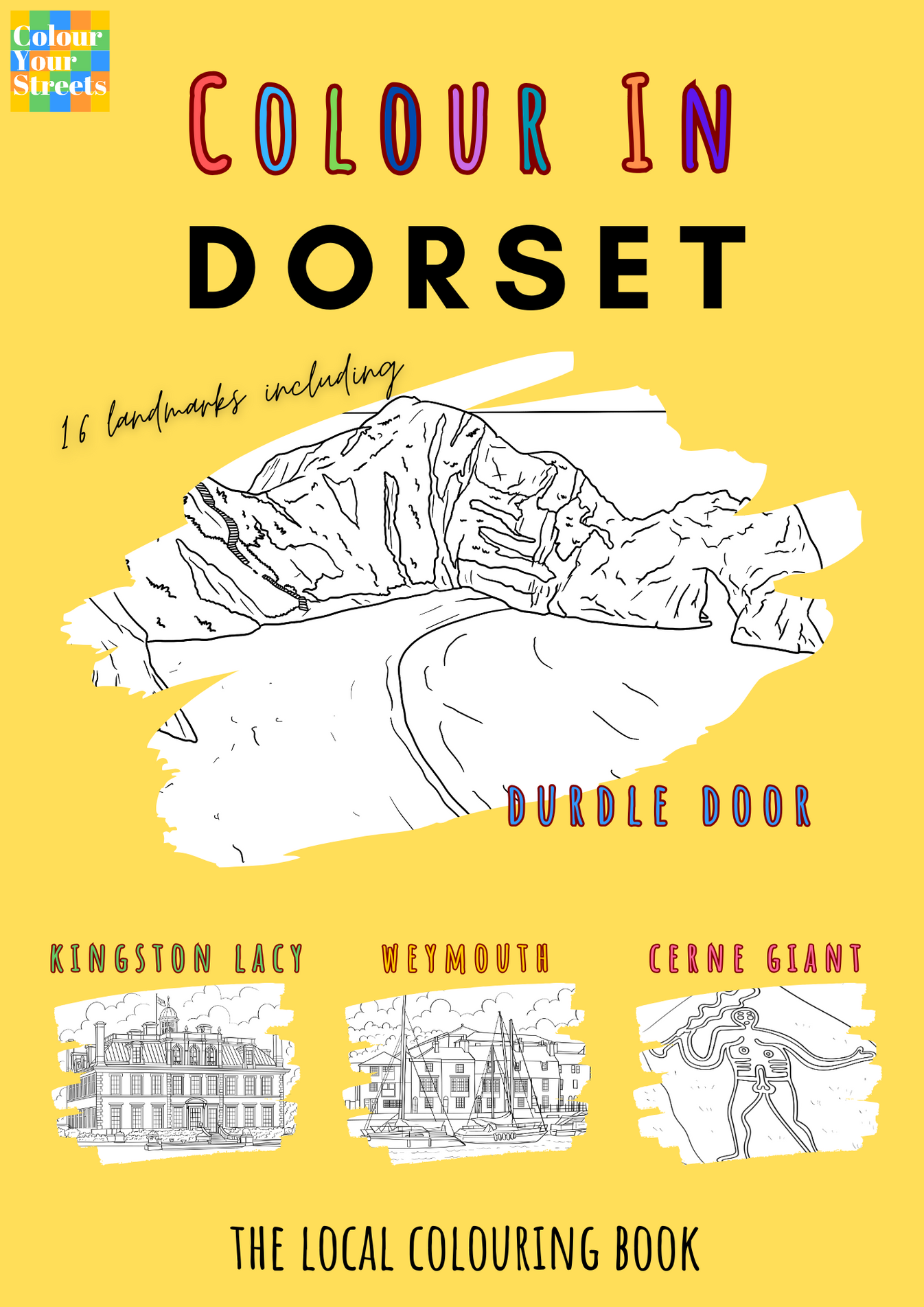 Dorset Colouring Book (A4) – Colour Your Streets