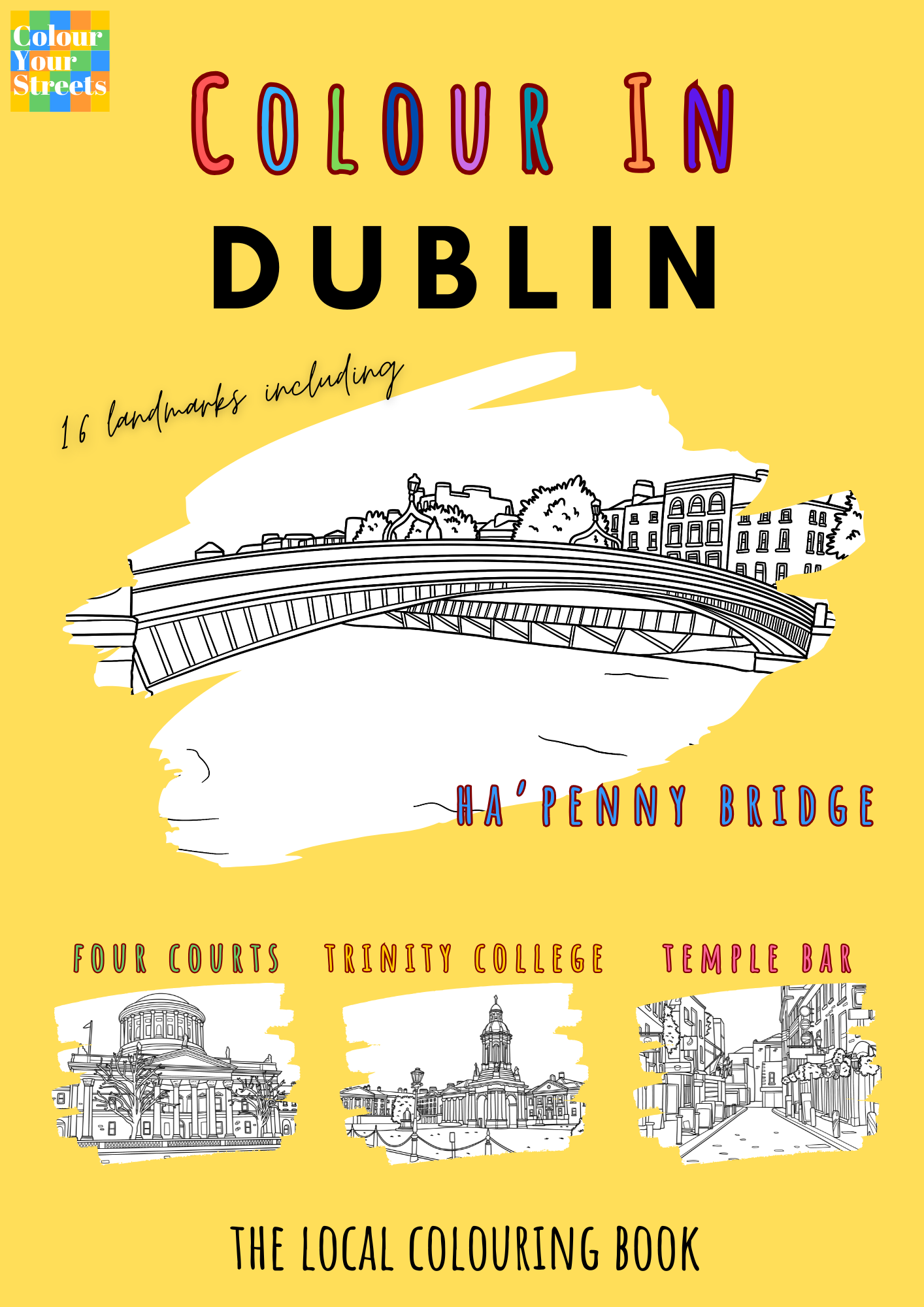 Dublin Colouring Book (A4)
