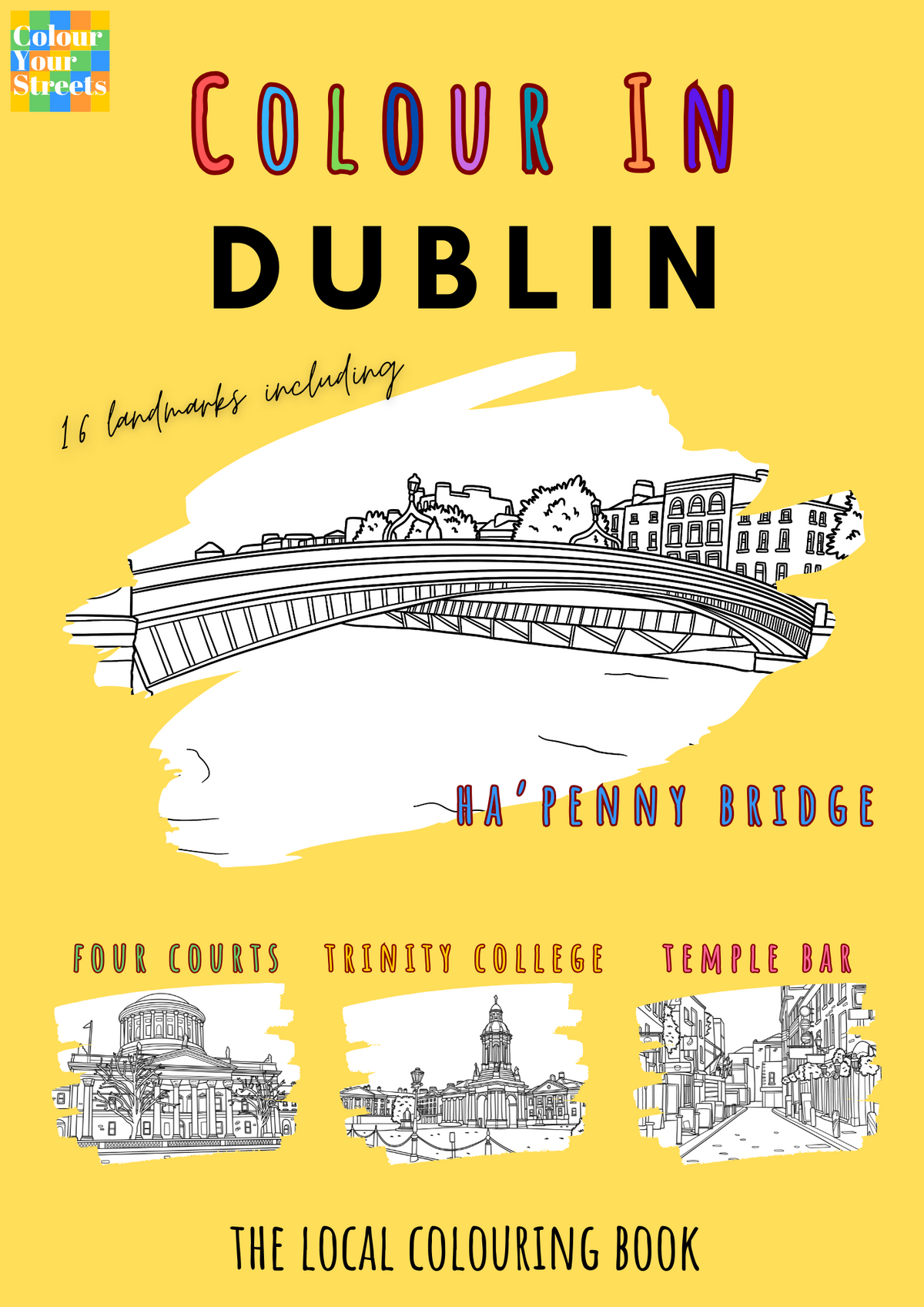 Dublin Colouring Book