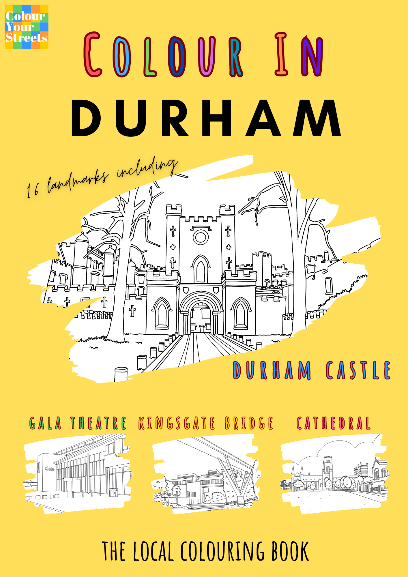 Durham Colouring Book (A4)