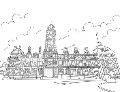 Eastbourne Colouring Book (A4)