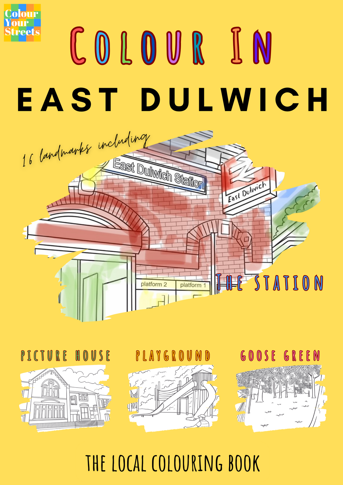 East Dulwich Colouring Book