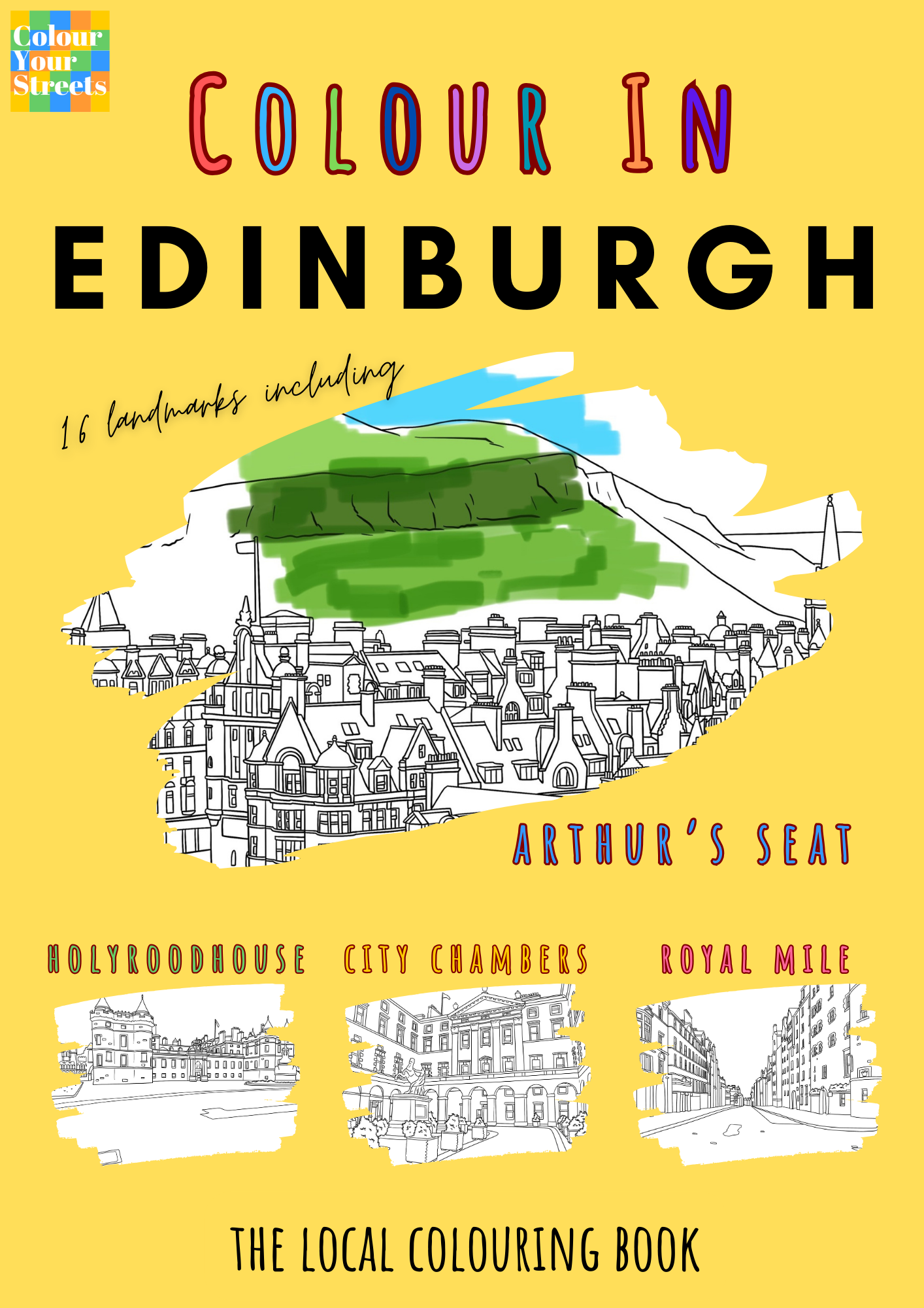 Edinburgh Colouring Book