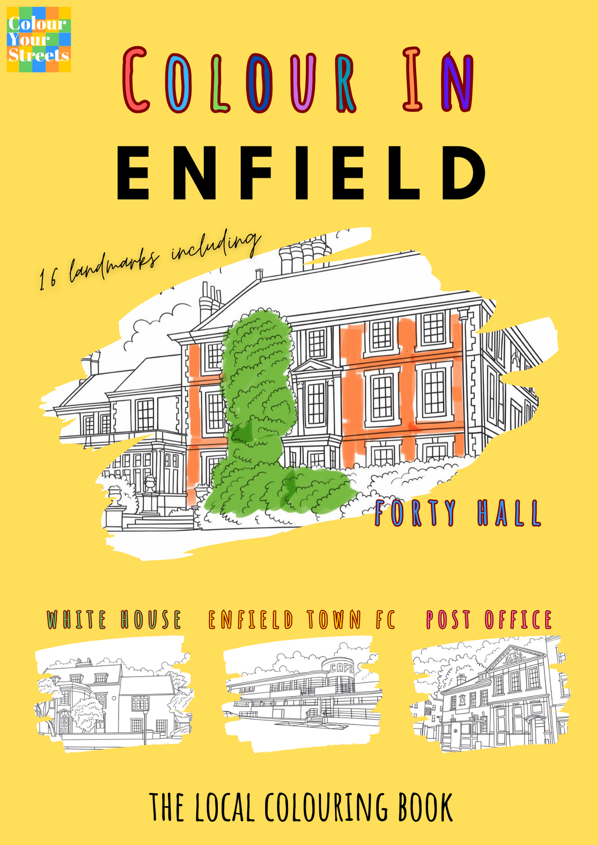 Enfield Colouring Book