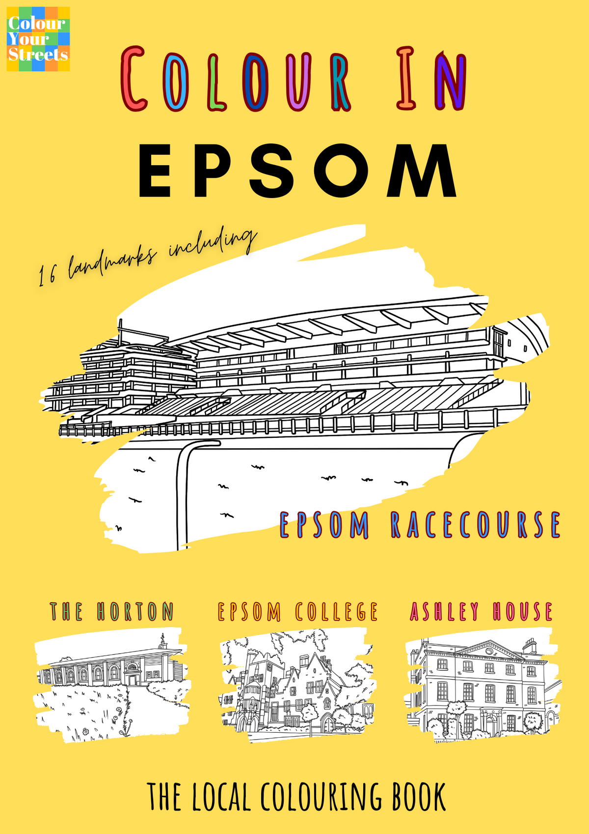 Epsom Colouring Book