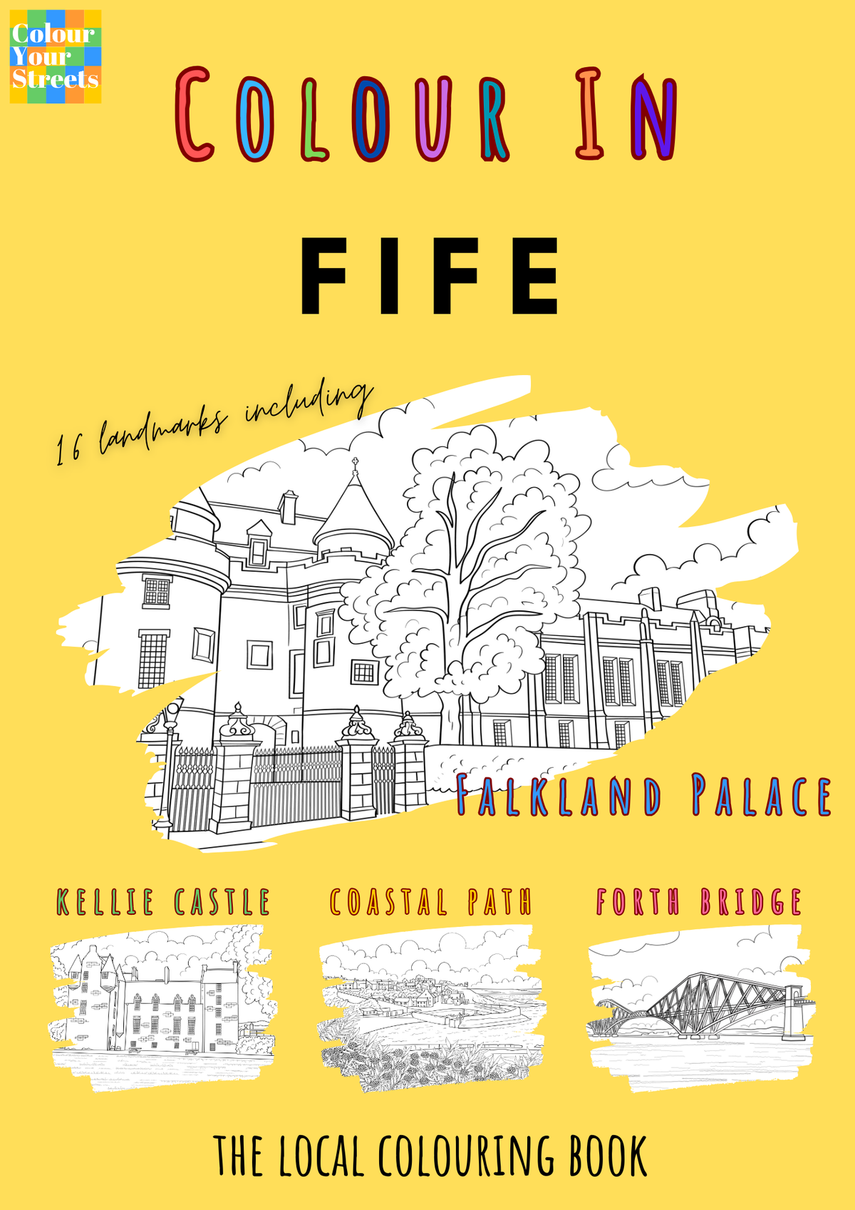 Fife Colouring Book (A4) | Colour Your Streets