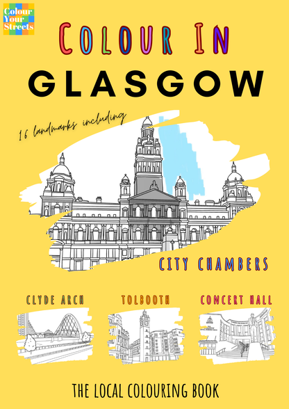 Glasgow Colouring Book (A4)