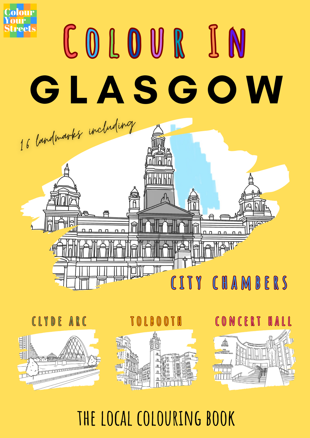 Glasgow Colouring Book