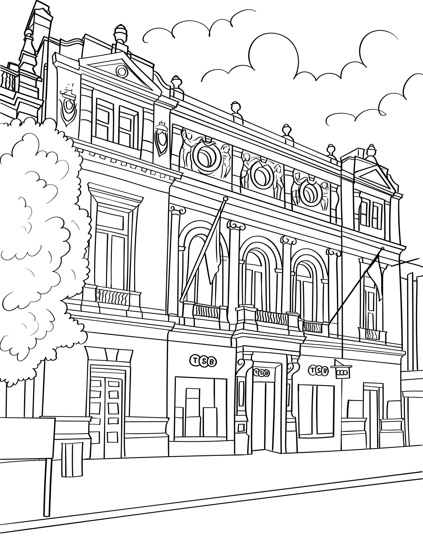 Gloucester Colouring Book (A4)