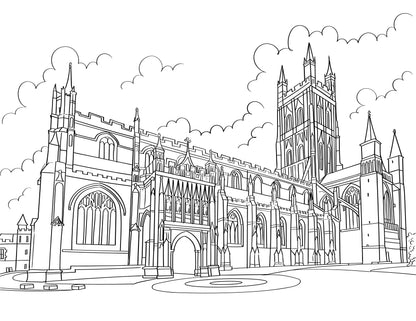 Gloucester Colouring Book (A4)