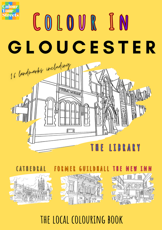 Gloucester Colouring Book (A4)