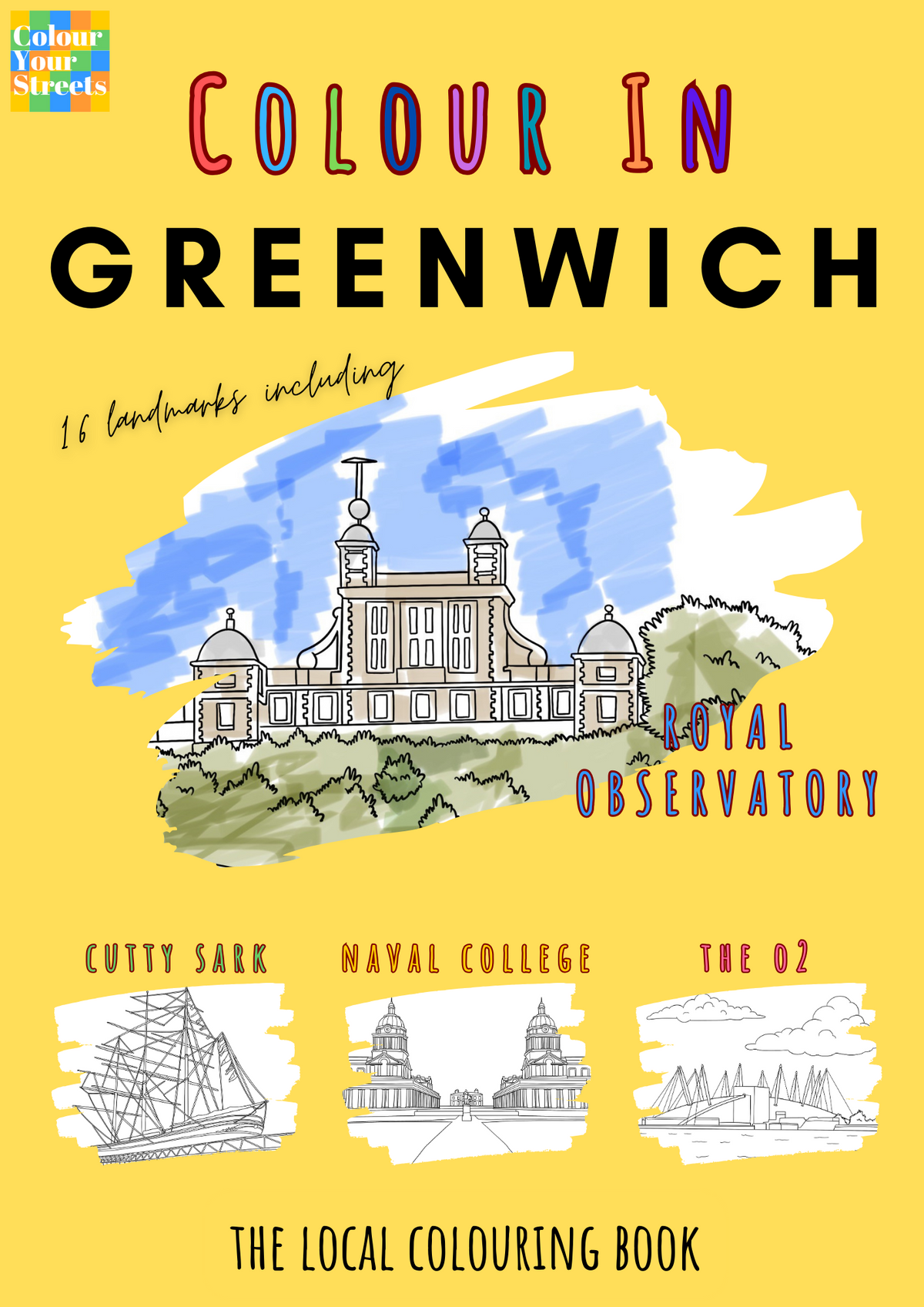Greenwich Colouring Book