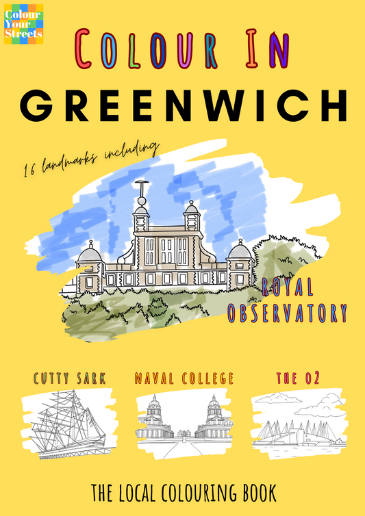 Greenwich Colouring Book (A4)