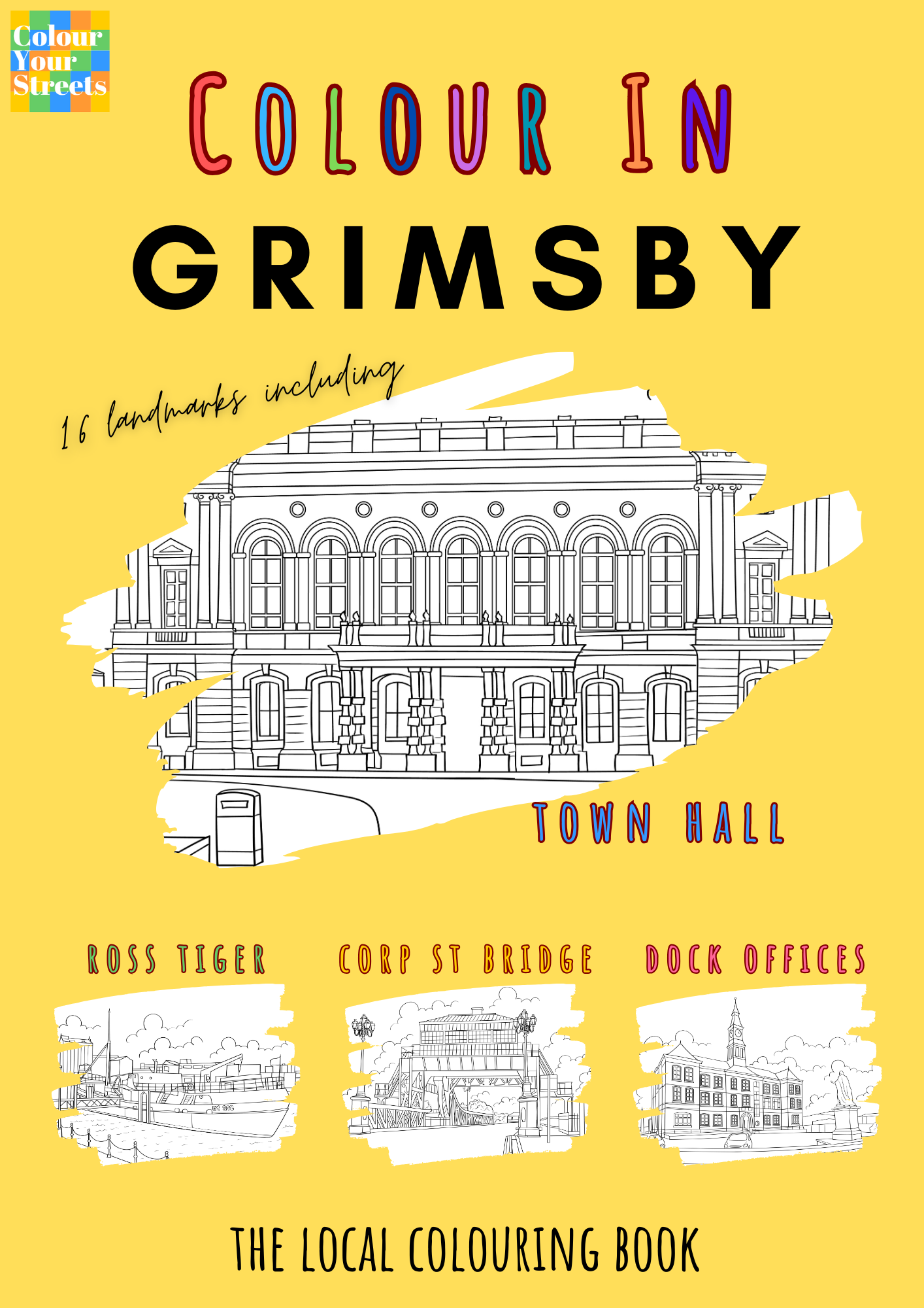 Grimsby Colouring Book (A4)