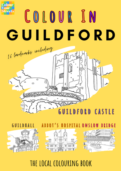 Guildford Colouring Book (A4)