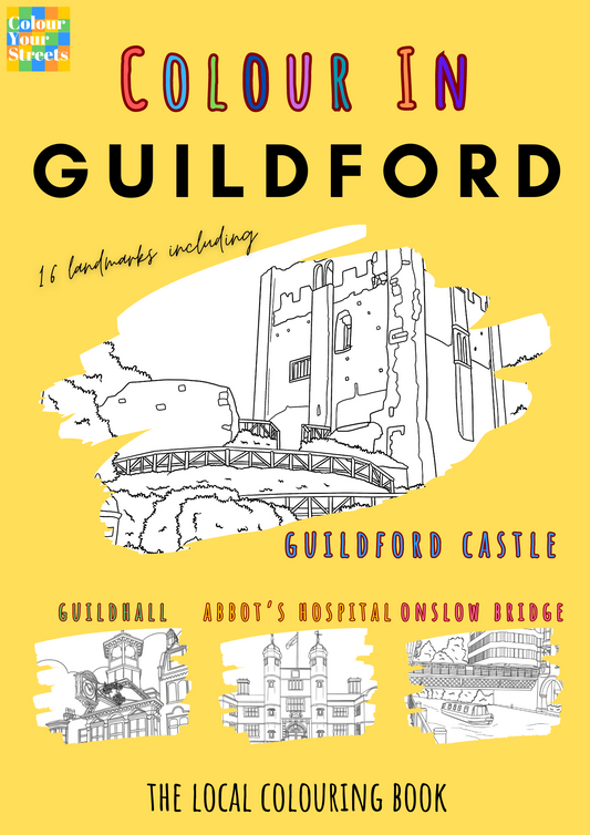 Guildford Colouring Book (A4)