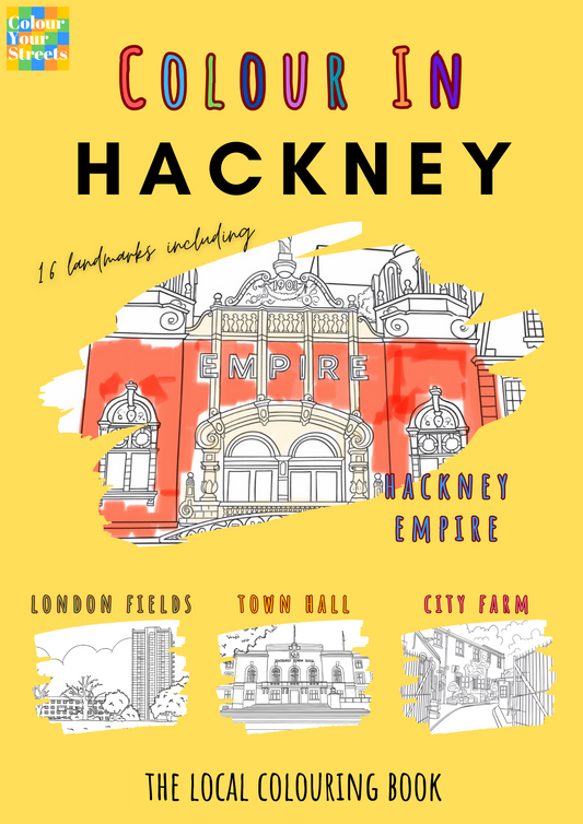 Hackney Colouring Book (A4)