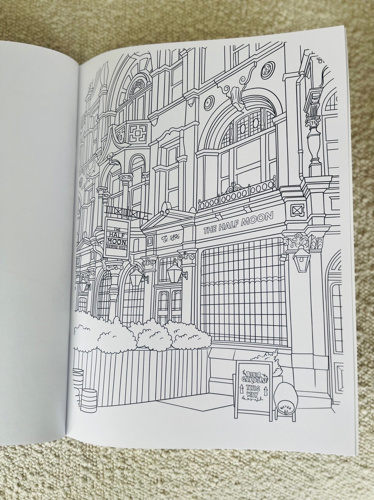 Herne Hill Colouring Book (A4)