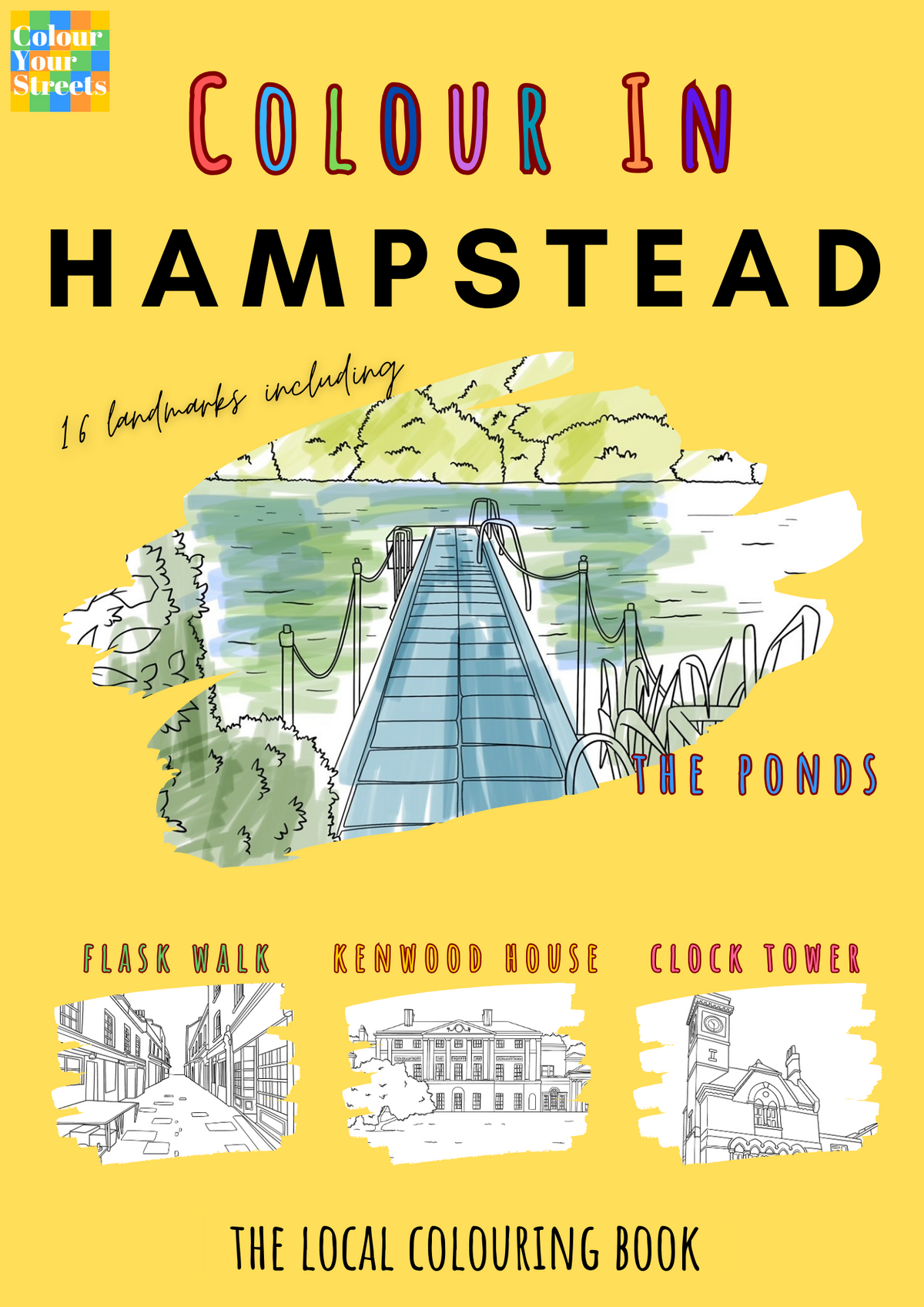Hampstead Colouring Book