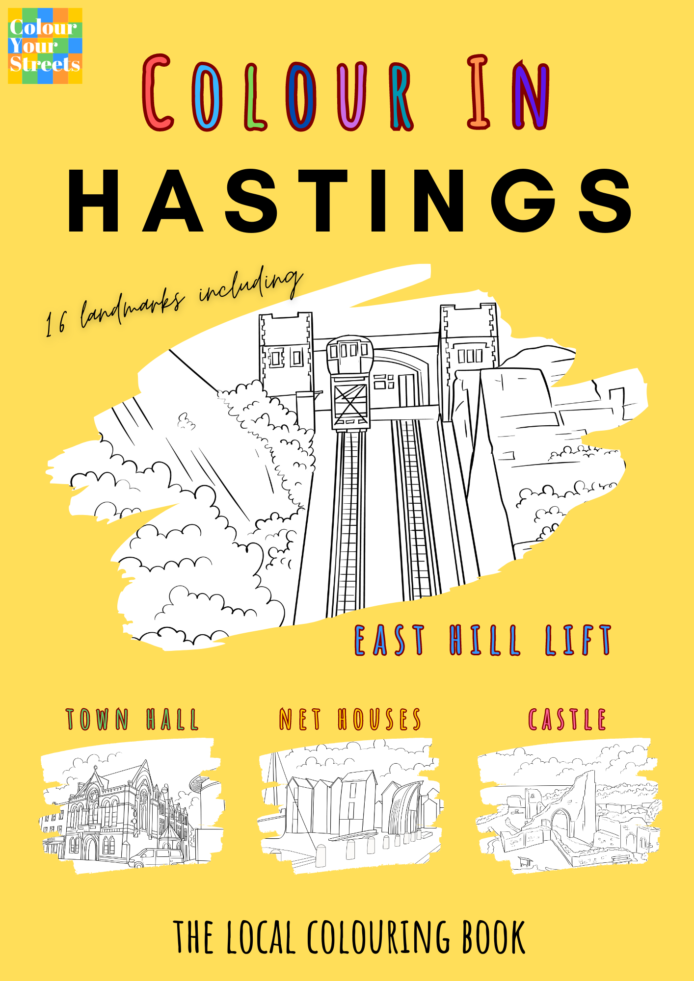 Hastings Colouring Book (A4)