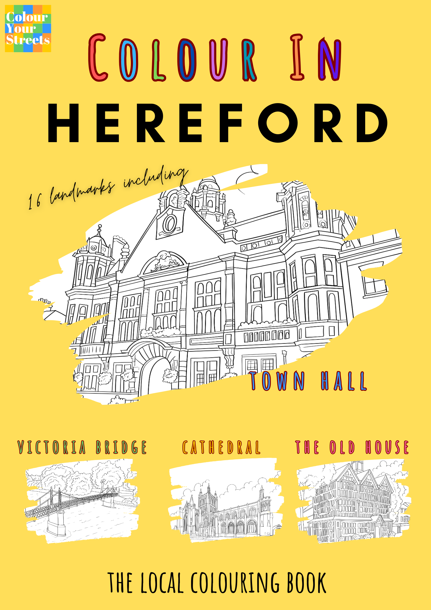 Hereford Colouring Book (A4)