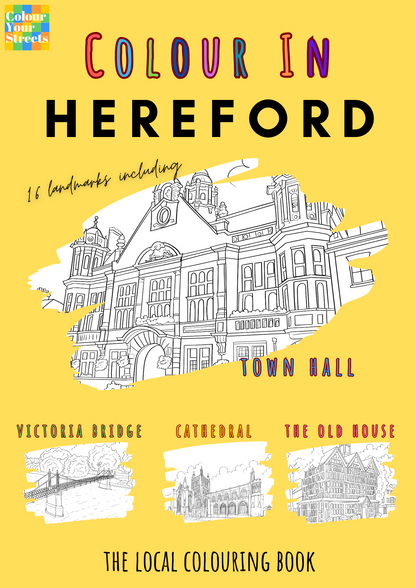 Hereford Colouring Book (A4)