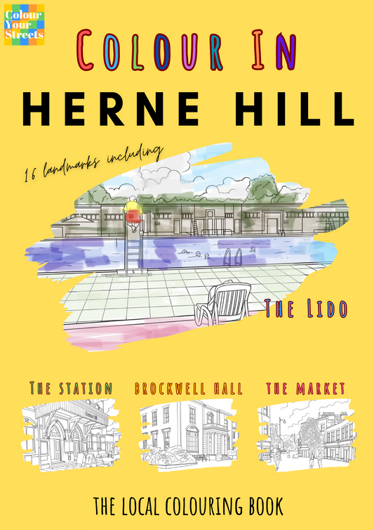 Herne Hill Colouring Book (A4)
