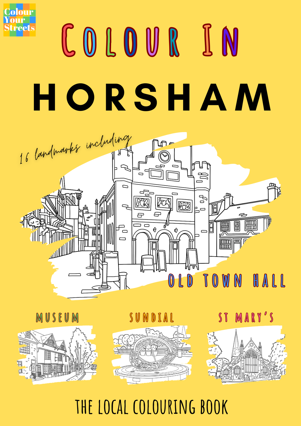 Horsham Colouring Book (A4)