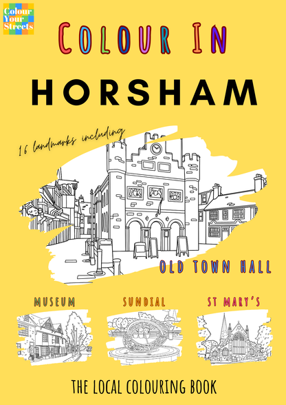 Horsham Colouring Book (A4)
