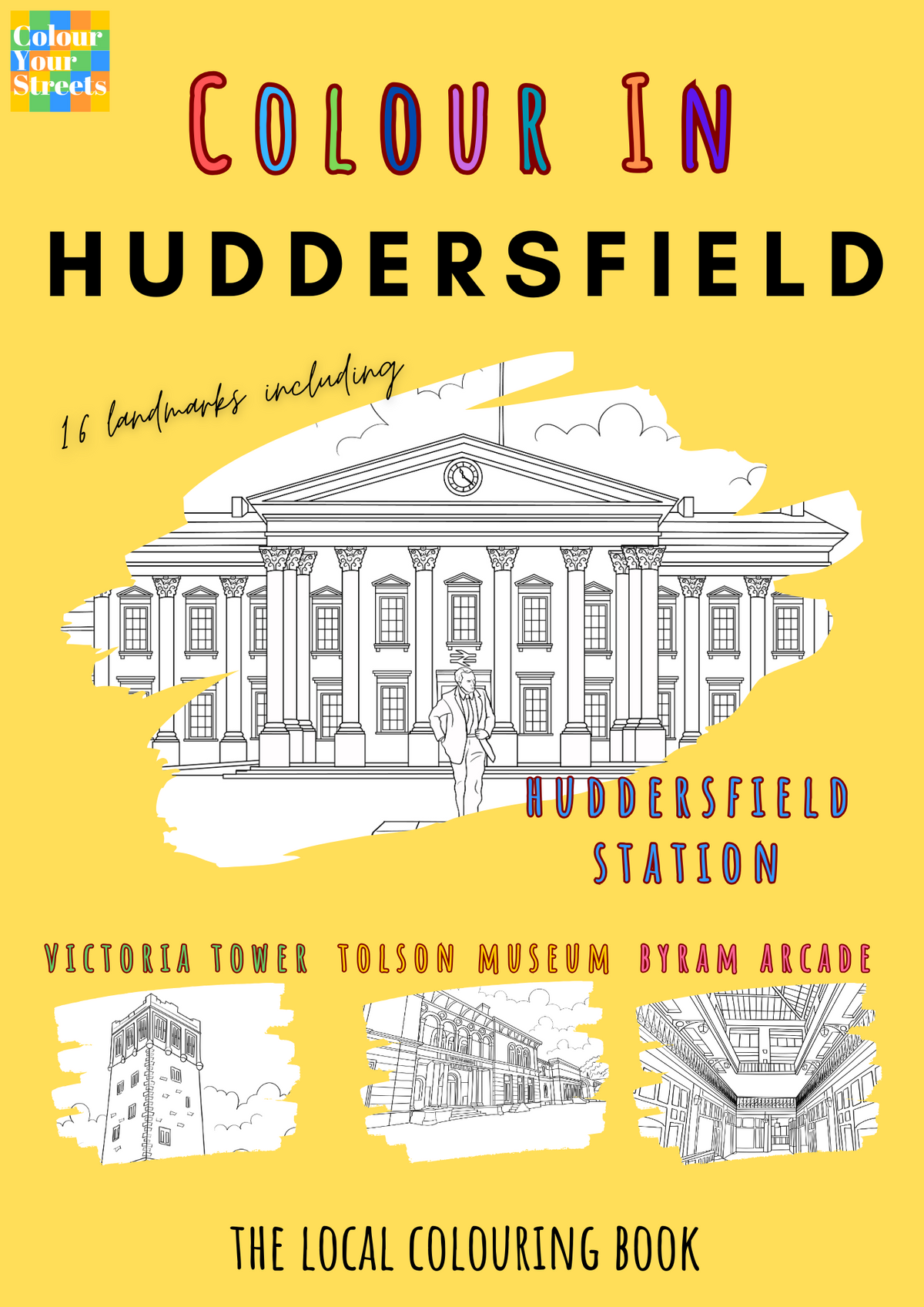 Huddersfield Colouring Book