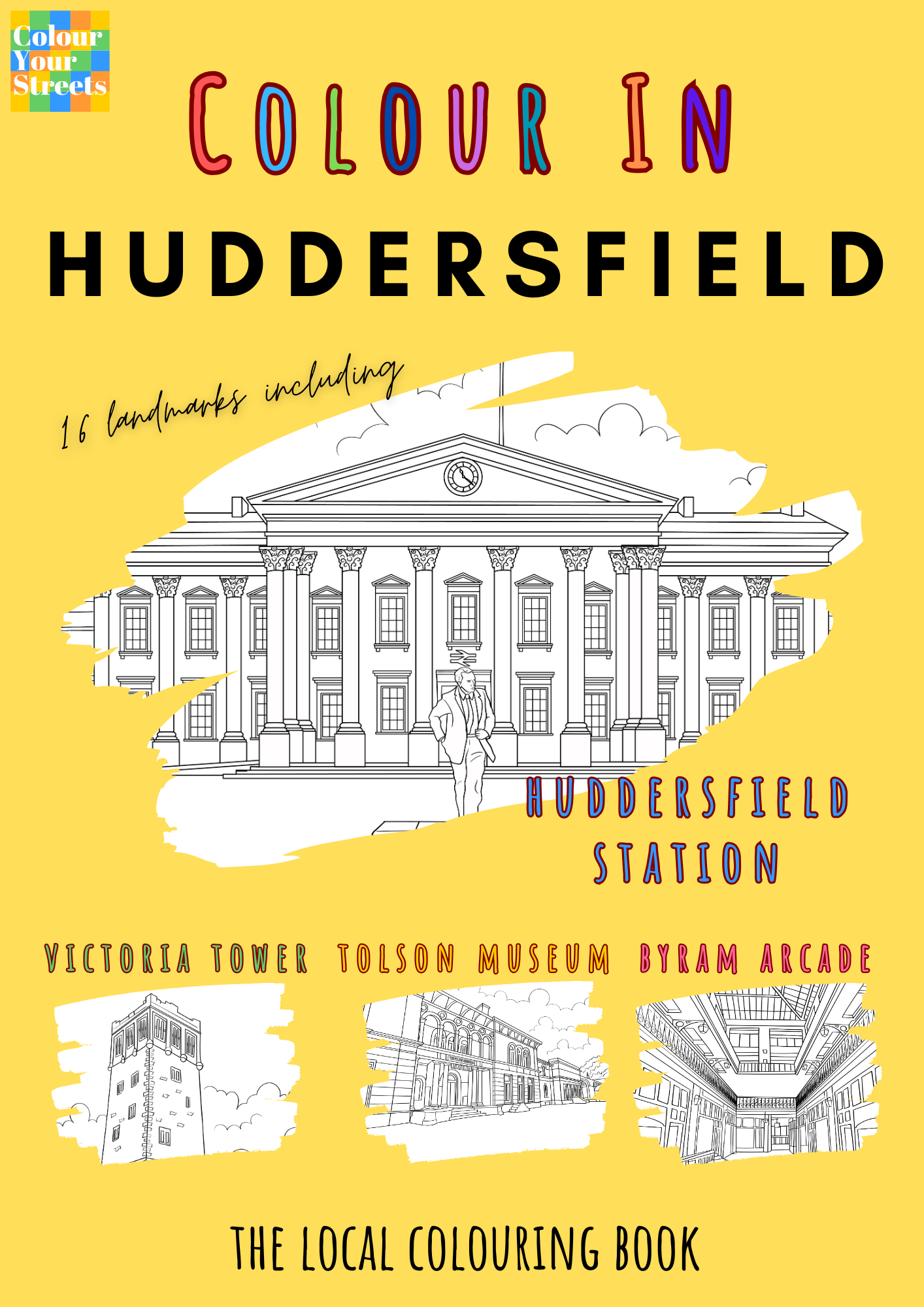 Huddersfield Colouring Book (A4)