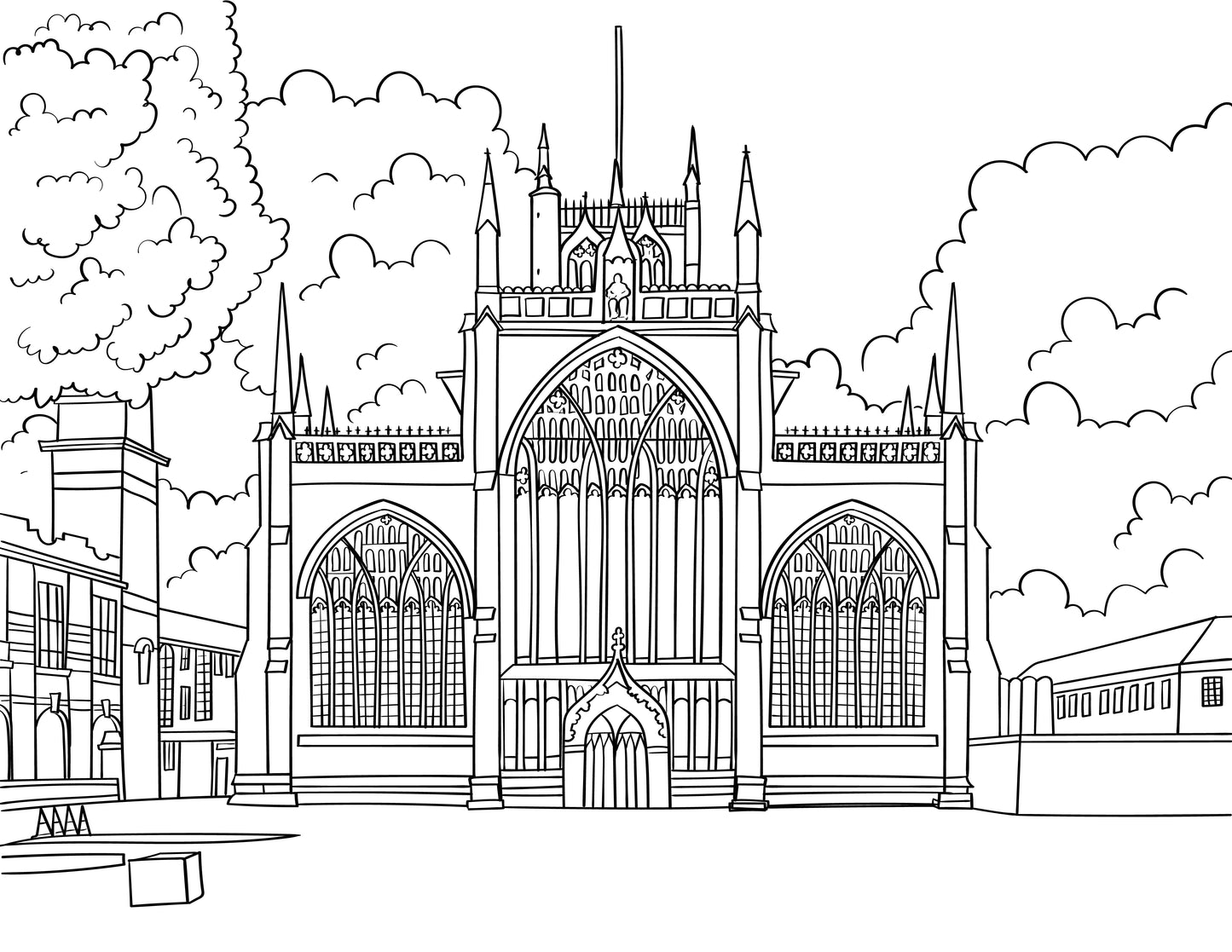 Hull Colouring Book (A4)