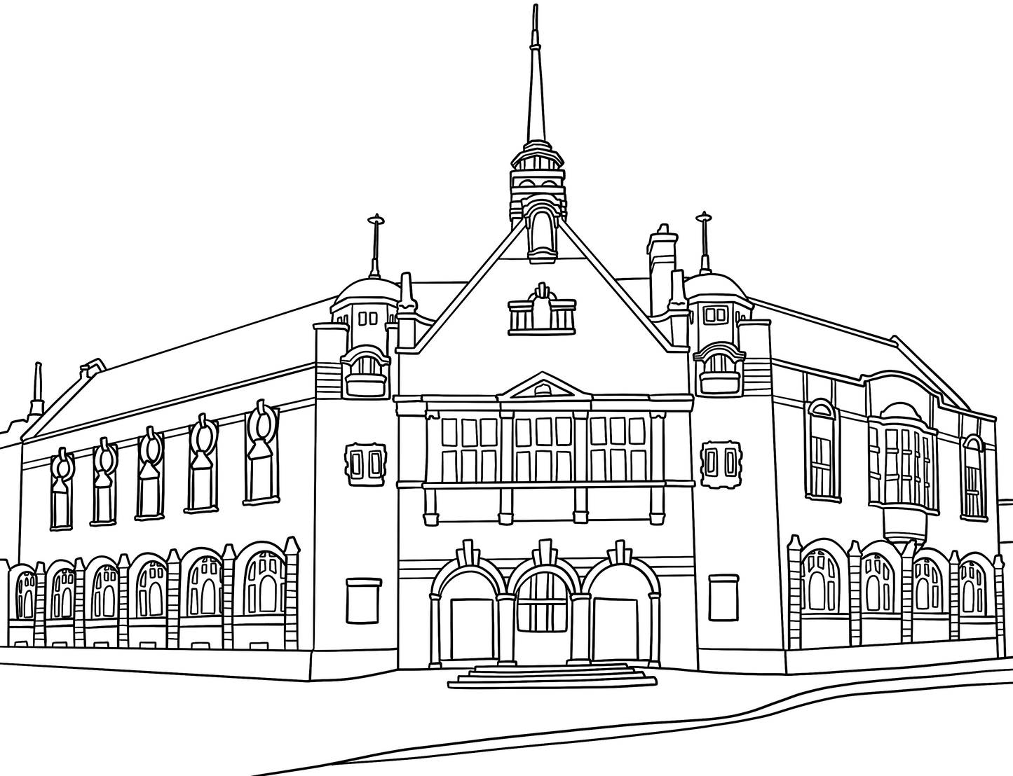 Wolverhampton Colouring Book (A4)