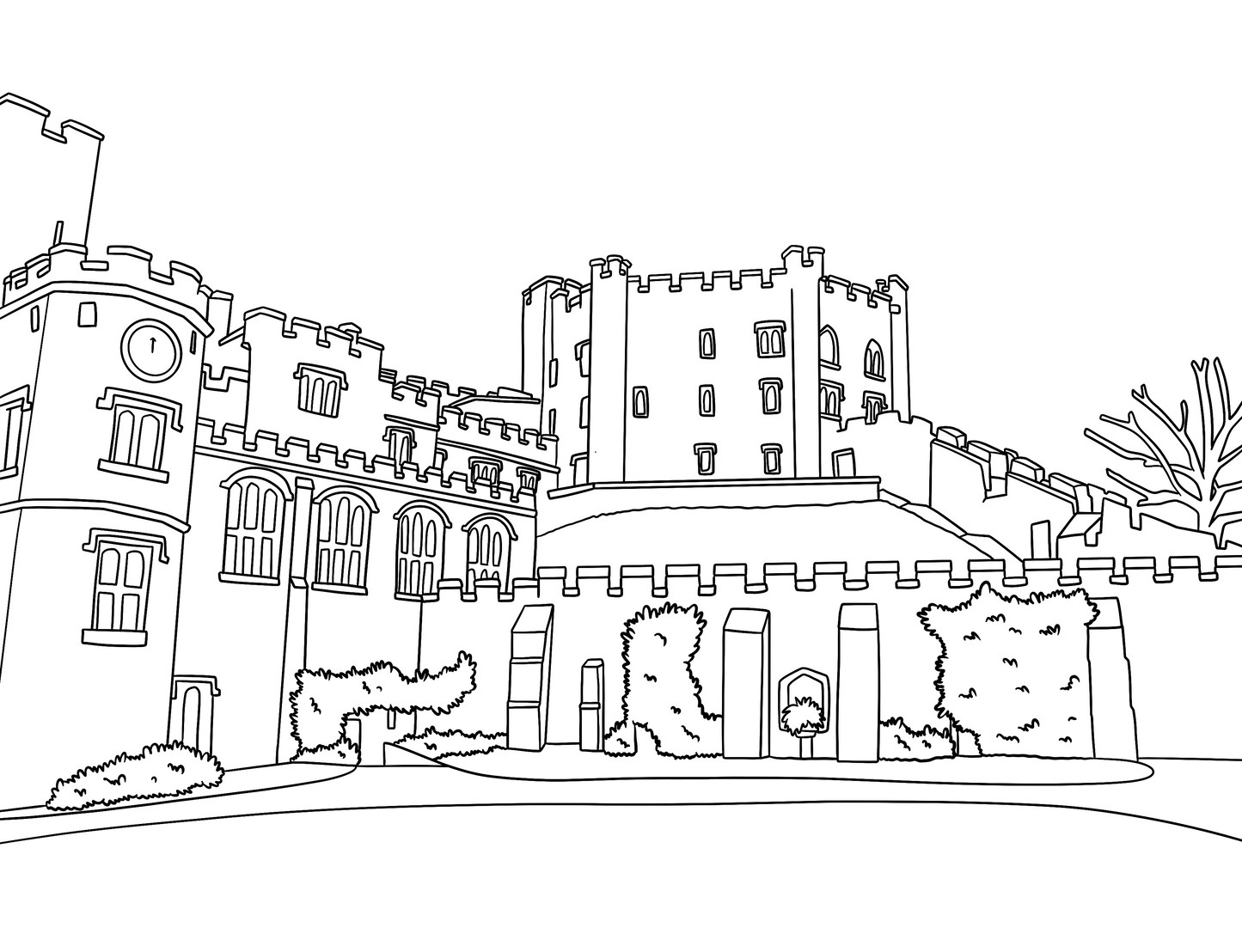 Durham Colouring Book (A4)