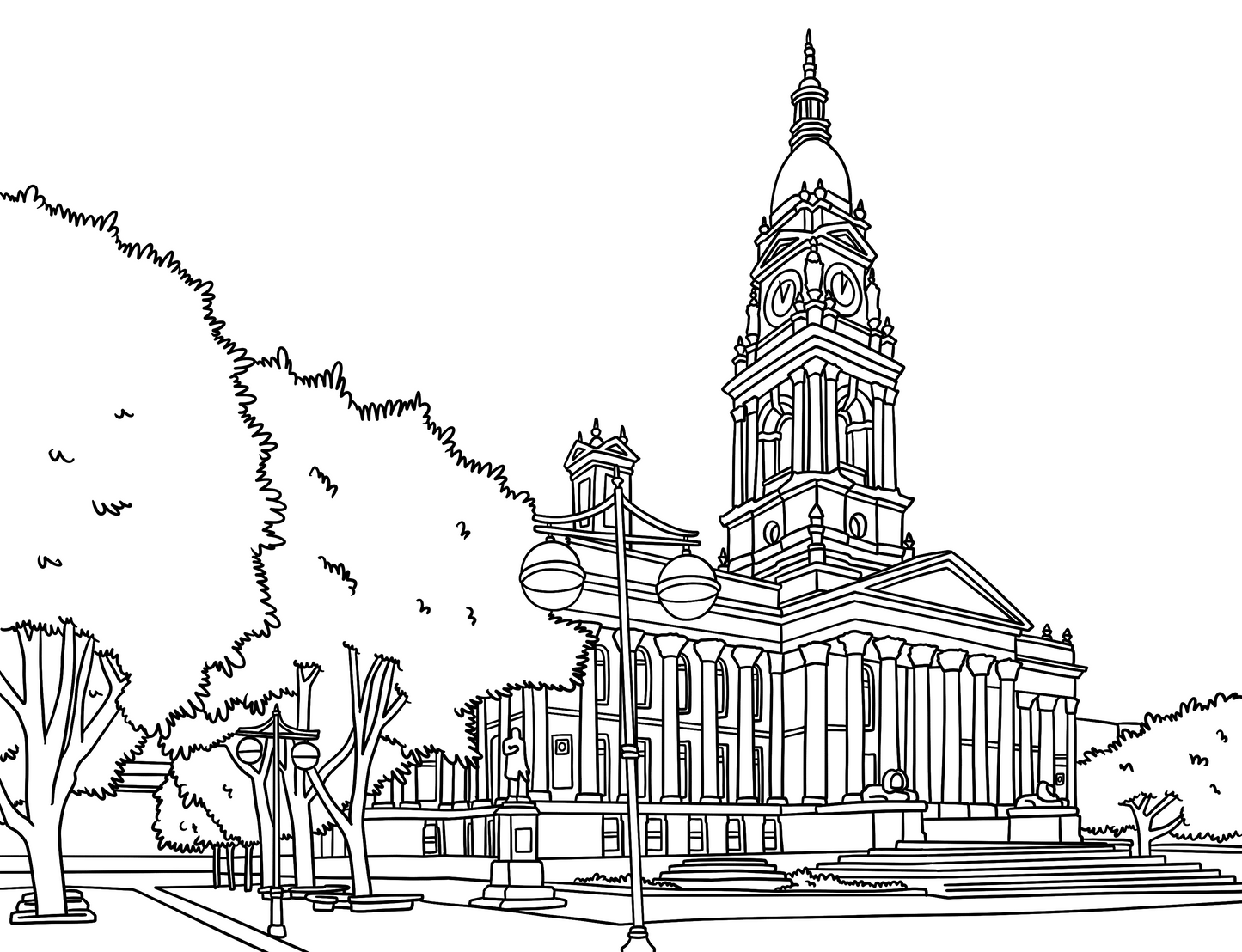 Bolton Colouring Book (A4)