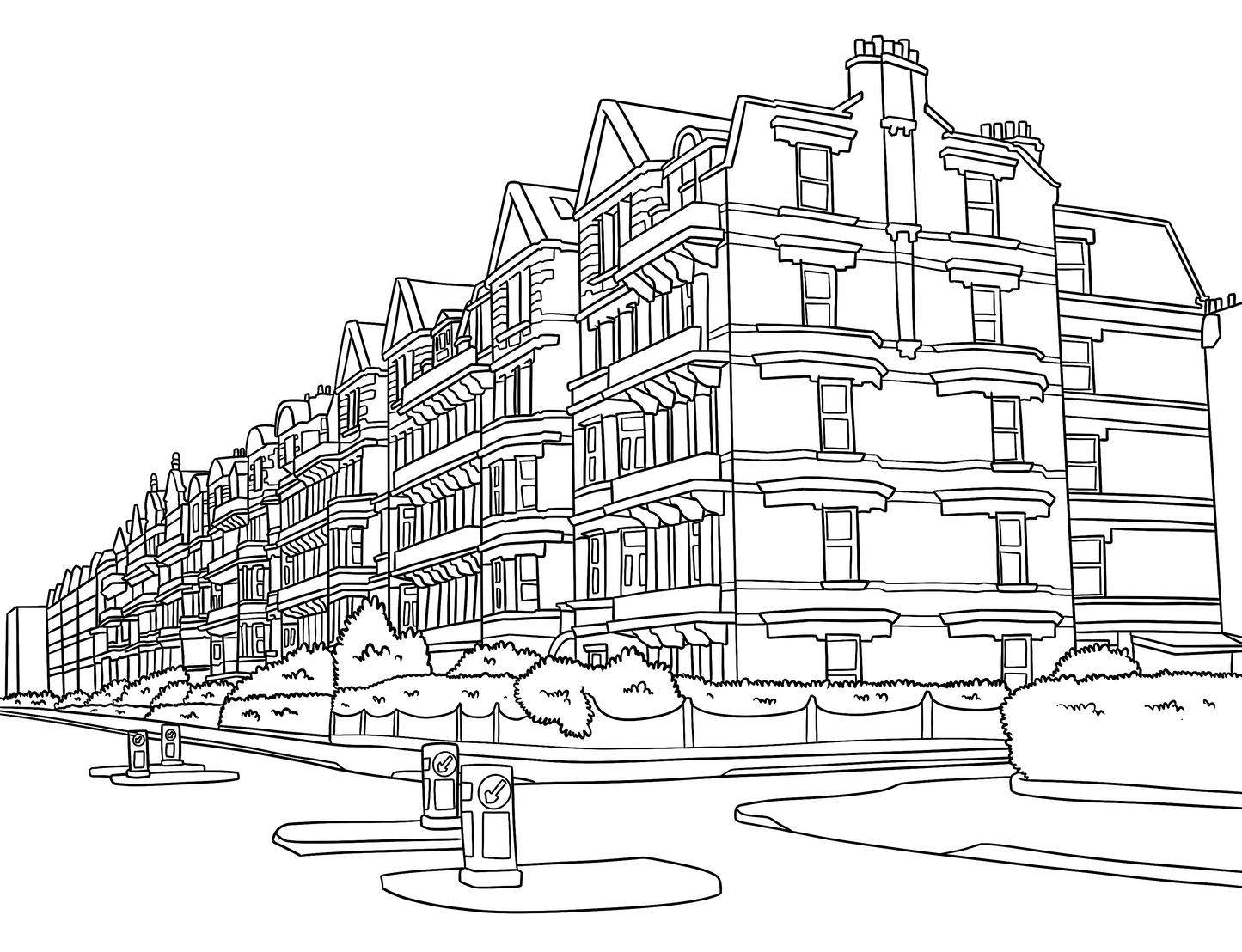 Battersea Colouring Book (A4)