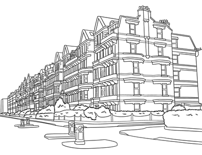 Battersea Colouring Book (A4)