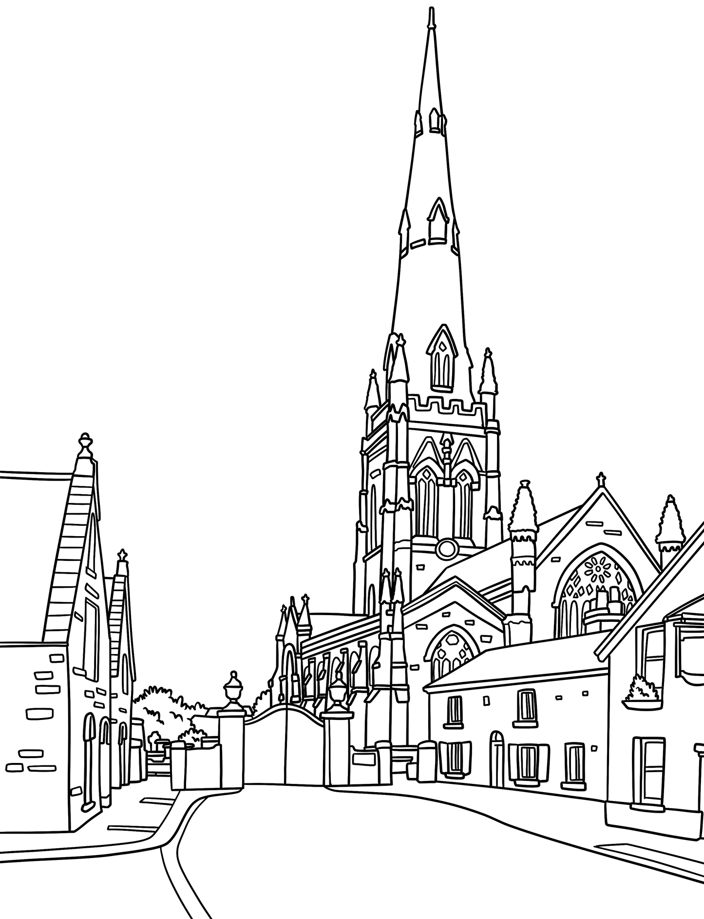 Warrington Colouring Book (A4)