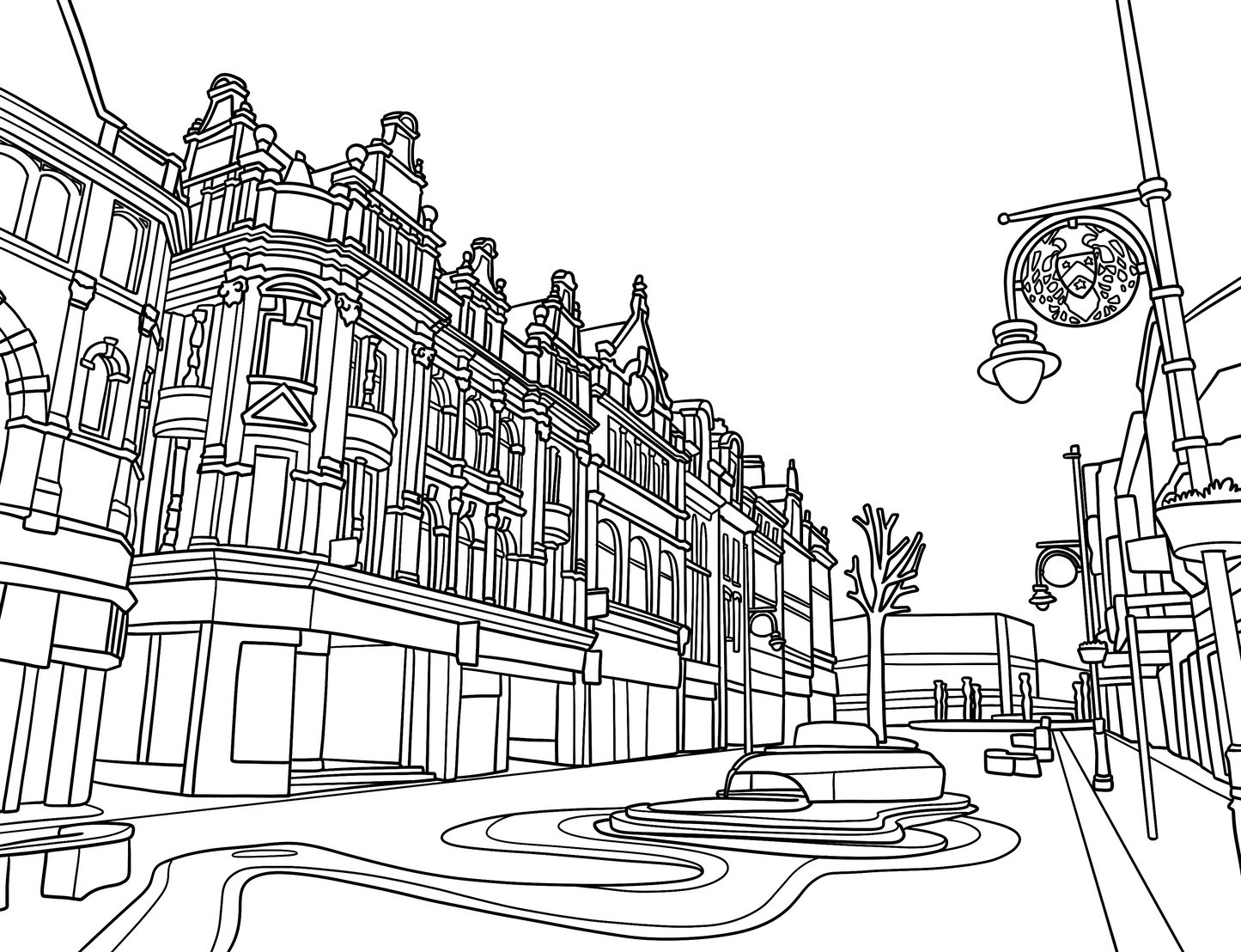 Warrington Colouring Book (A4)