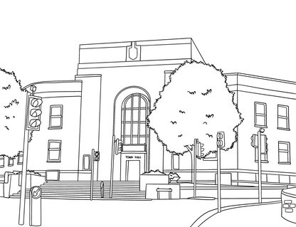 Tunbridge Wells Colouring Book (A4)