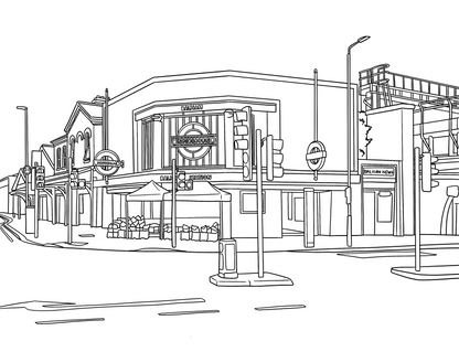 Balham Colouring Book (A4)