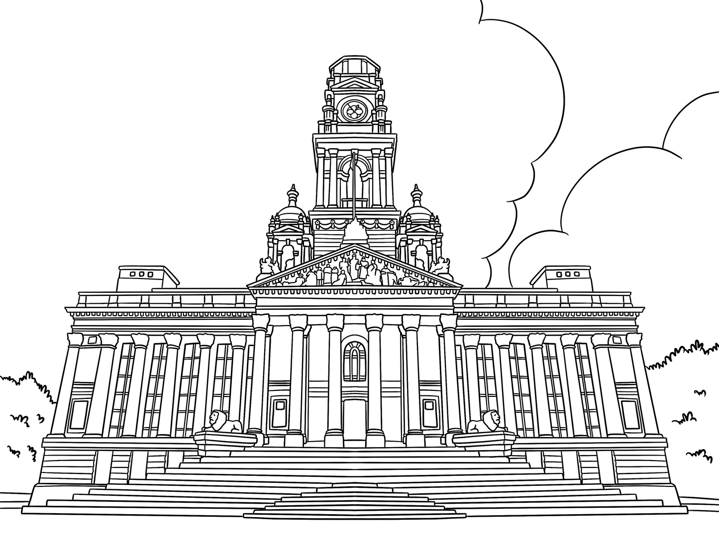 Portsmouth Colouring Book (A4)